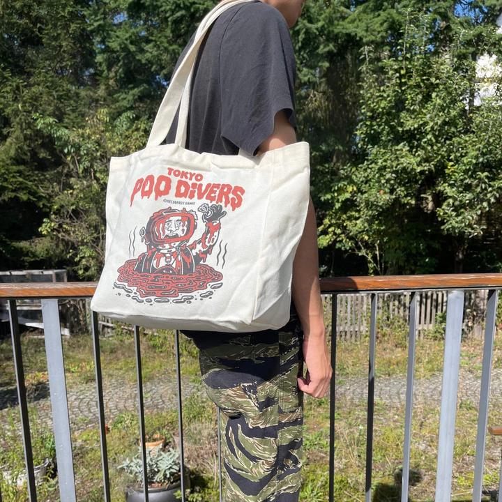 Produktbild Heldbergs Games Tote Bag „Tokyo Poo Divers“ - Tragetasche