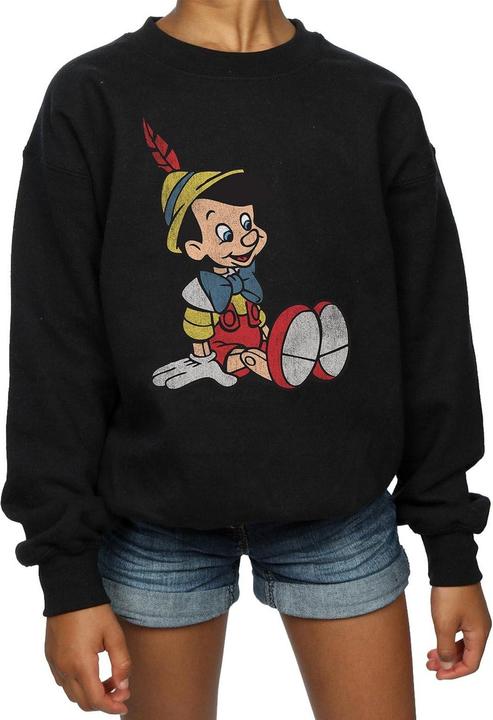 Actual product image Disney Girls Pinocchio Classic Pinocchio Sweatshirt (128)