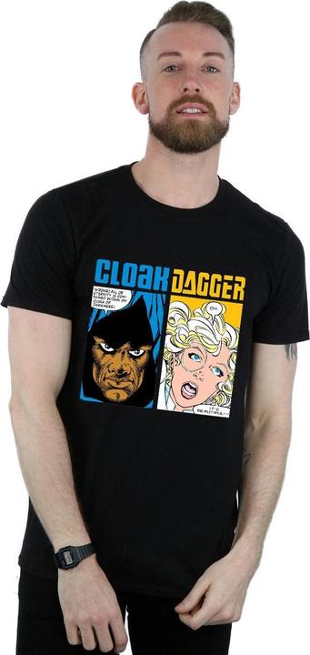 Immagine prodotto Cloak And Dagger Comic Panels Maglietta Uomo (XL)