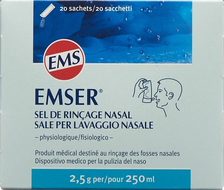 Actual product image Emser Nasal rinsing salt (20 Piece)