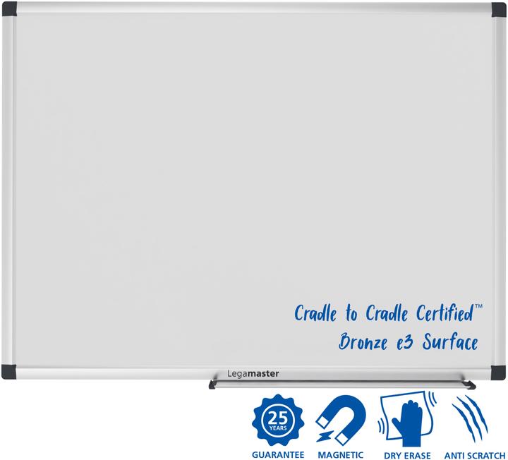 Actual product image Legamaster Magnetic Whiteboard Unite Plus 45 cm x 60 cm, White (45 x 60 cm)