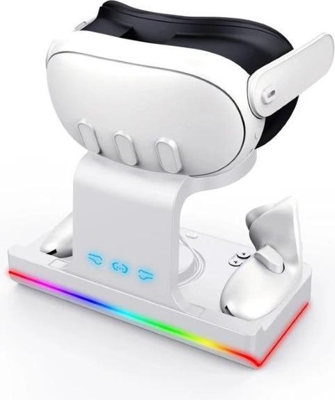 MU Classic Station d'accueil Meta Quest 3 RGB LED