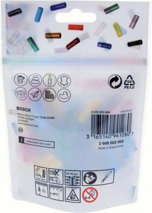 Actual product image Bosch Zubehör Gluey Sticks Color Mix