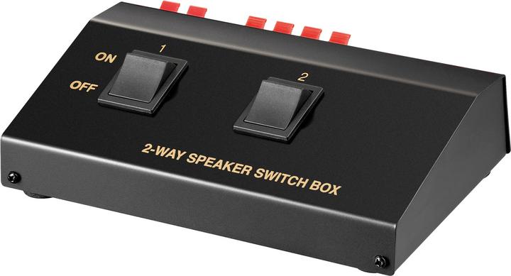 Produktbild Goobay Lautsprecher-Umschaltbox für 2 Lautsprecher-Paare