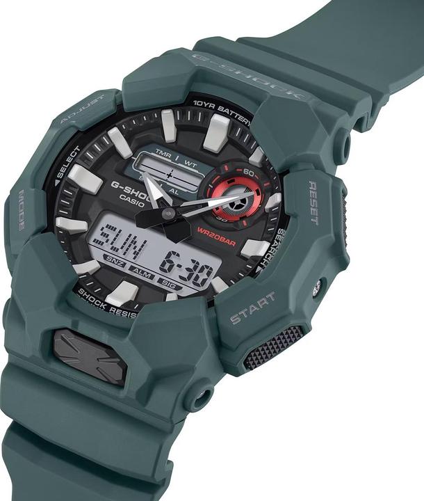 Immagine prodotto G-Shock GA-010-2AER (Orologio digitale, Cronografo, 51.90 mm)