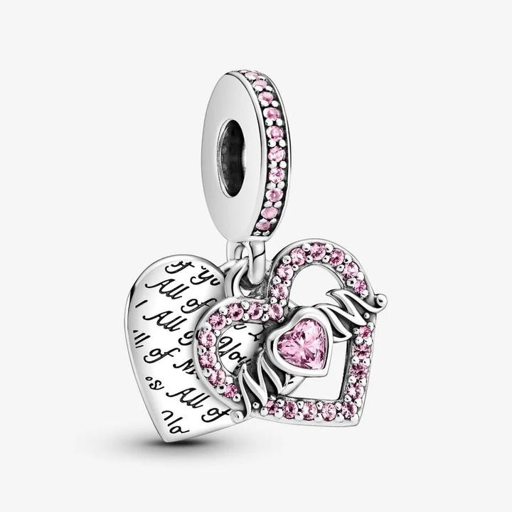 Actual product image Pandora Heart & Mum Charm (Sterling silver)