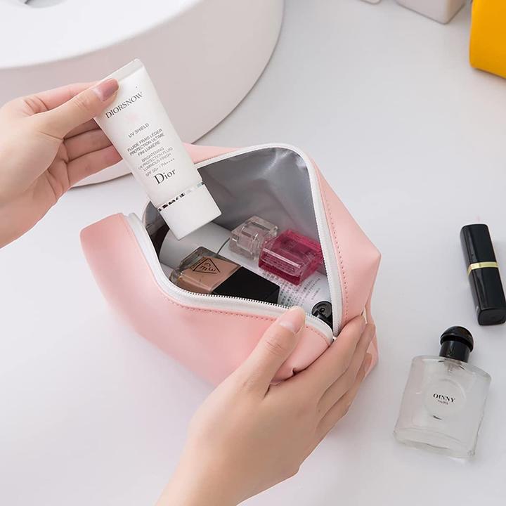 Image du produit JTI Trousse de toilette, résistante à l'eau - Rose
