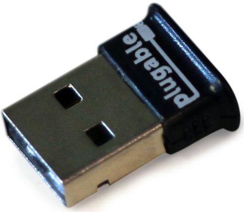 Actual product image Plugable USB Bluetooth 4.0 Micro Adapter (Transmitter & Receiver)