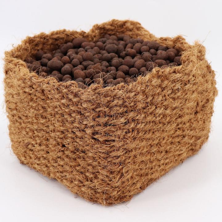 Image du produit Aquagart 3 Kokos Panzkorb 20 x 20 x 15cm Teichkorb für Ufermatte & Böschungsmatte (20 cm)