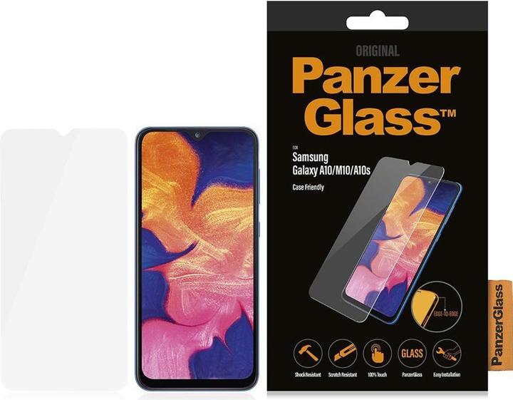 Productafbeelding PanzerGlass 7183 Screen Protector Blanke Screen Protector Mobiel/Smartphone Samsung 1 stuk(s) (1 Stuk, Samsung Galaxy A10s, Samsung Galaxy A10, Samsung Galaxy M10)