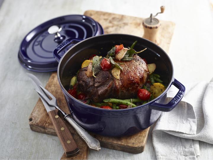 Produktbild Staub Cocotte (24 cm, Bräter + Schmortopf, Gusseisen)