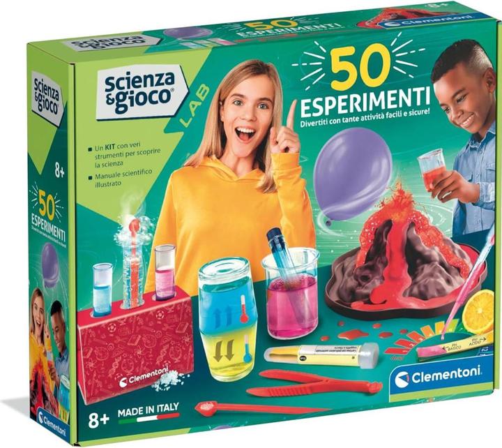 Immagine prodotto Clementoni I Migliori 50 Esperimenti