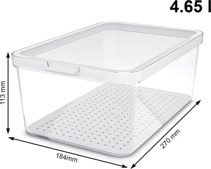 Actual product image Rotho Fridge organiser Cauma 4.65l