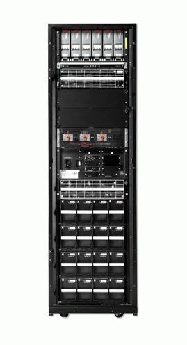 Produktbild APC Symmetra PX All-In-One 16kW skalierbar bis 48kW 400V inklusive Start-Up (16000 VA, 16000 W, Online-Doppelwandler USV)