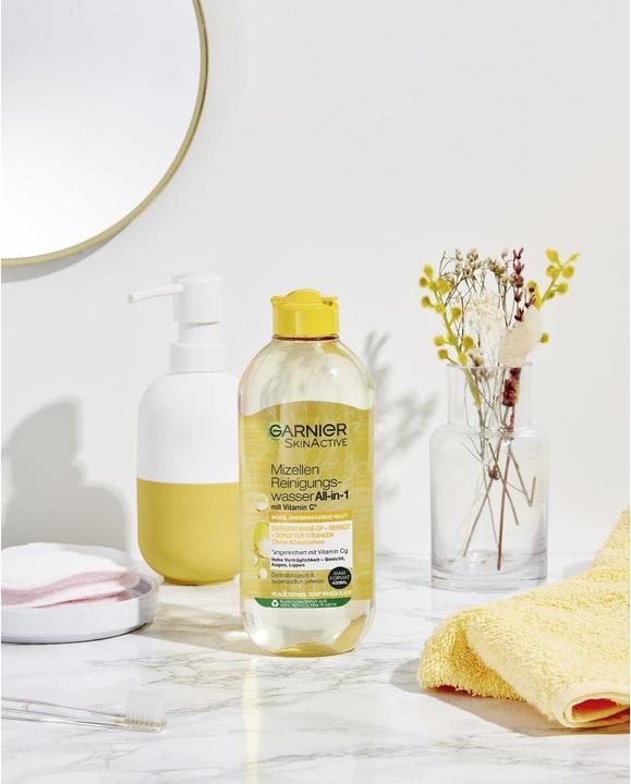 Image du produit Garnier eau micellaire all-in-1 vitamine C (Eau micellaire, 400 ml)