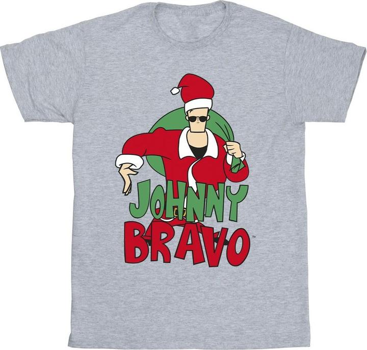 Johnny Bravo Johnny Christmas TShirt (L)