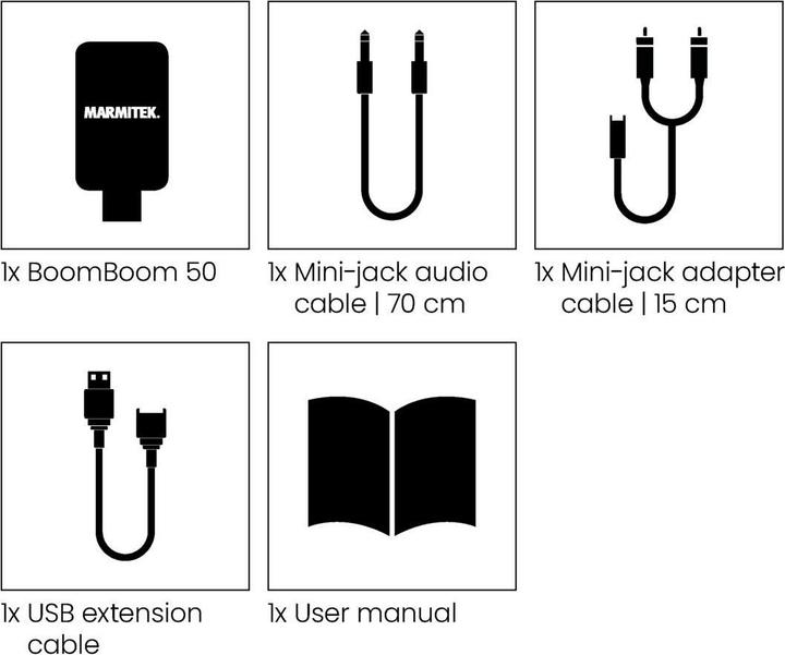 Actual product image Marmitek BoomBoom 50 Bluetooth TV audio transmitter (Channels)