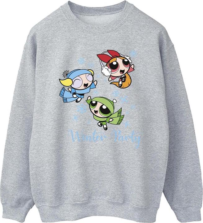 The Powerpuff Girls Girls Winter Party Sweatshirt (XL)