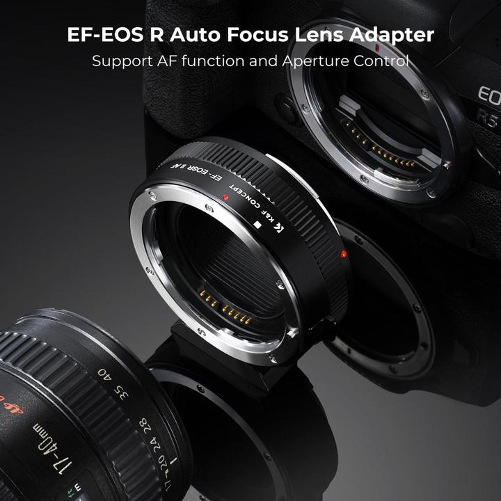 Produktbild K&F Concept Adapter ring for Canon EF/EF-S to EOS R mount