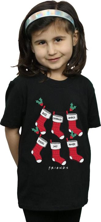 Immagine prodotto Friends Christmas Stockings Maglietta Ragazze (104)