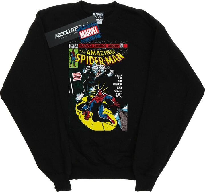 Produktbild SpiderMan Black Cat Cover Sweatshirt (S)