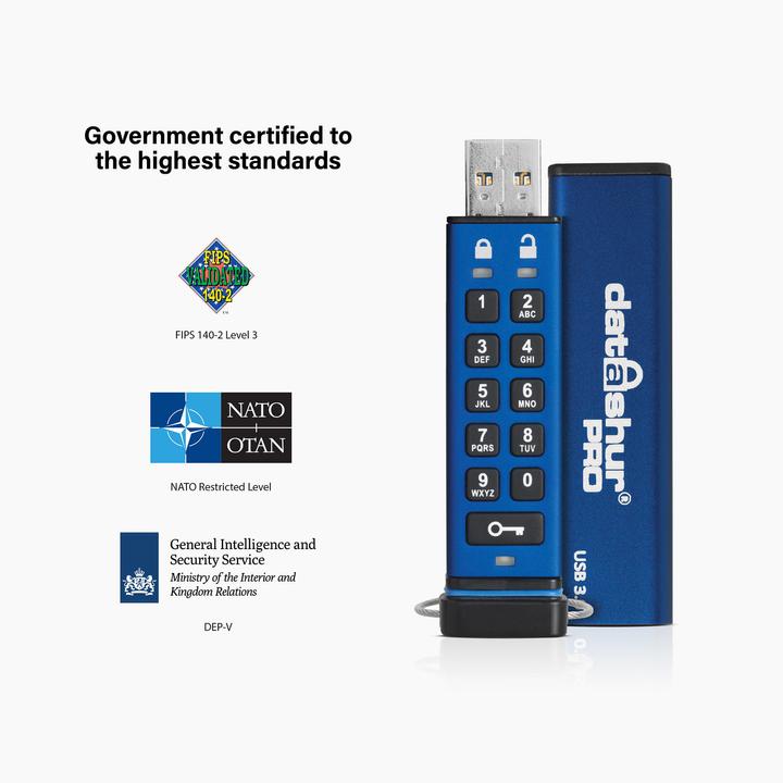 Produktbild iStorage datAshur Pro (8 GB, USB 3.0, USB-A)