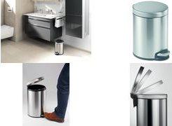 Actual product image Durable Pedal bin (5 l)