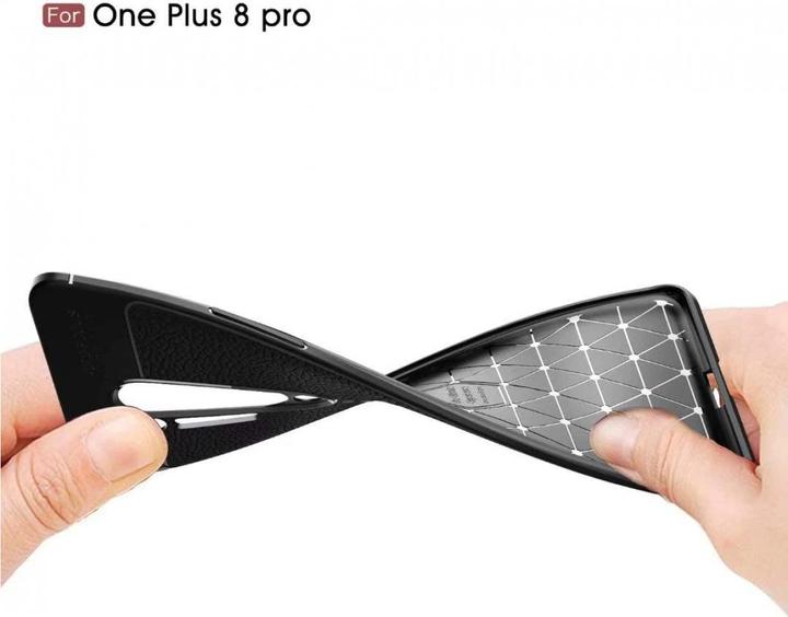 Produktbild Screenguard OnePlus 8 Pro Hülle Leather Design TPU Cover (OnePlus 8 Pro)