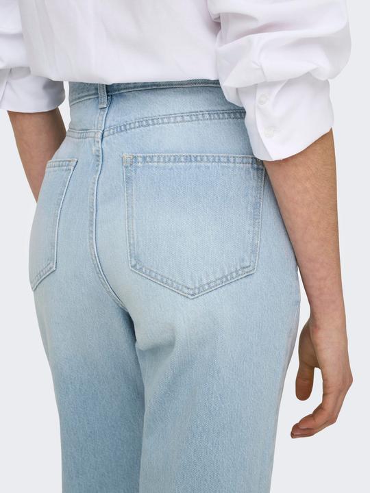 Immagine prodotto Only ONLRILEY Hohe Taille Gerade geschnitten Jeans Straight-Fit jeans (W33/L32)