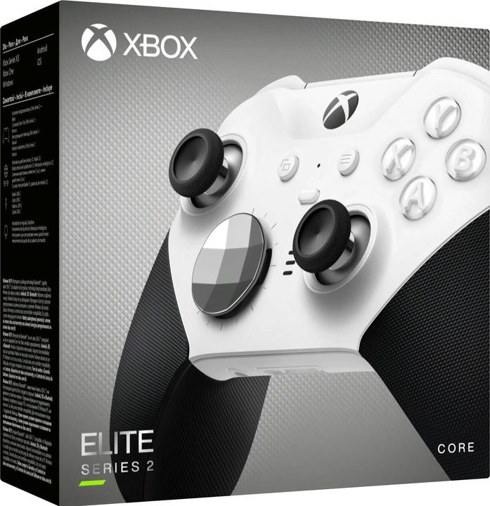 Image du produit Microsoft Xbox Elite Wireless Controller Series 2 - Core Edition - Sans accessoires (PC, Xbox Series X, Xbox One X, Xbox One S, Xbox Series S)