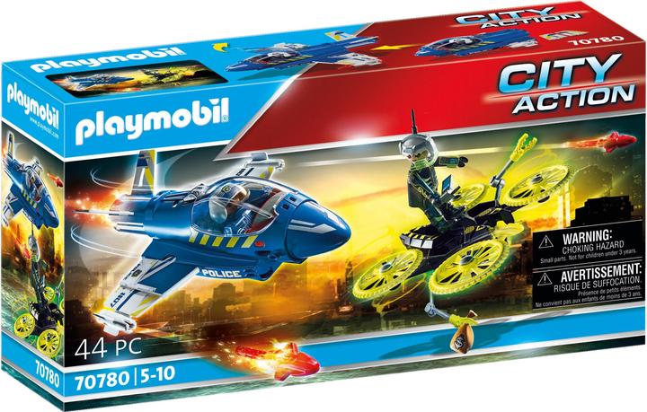 Actual product image Playmobil Police jet: drone tracking (70780, Playmobil City Action)