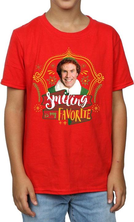 Actual product image Elf Boys Buddy Smiling T-Shirt (152, 158)