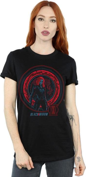 Immagine prodotto Black Widow Movie Computer Globe Maglietta Ampia Donna (5XL)