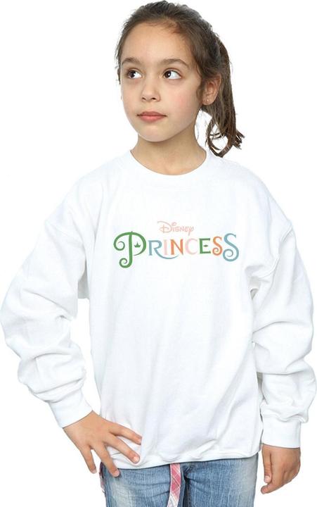 Actual product image Disney Princess Girls Colour Logo Sweatshirt (140, 146)