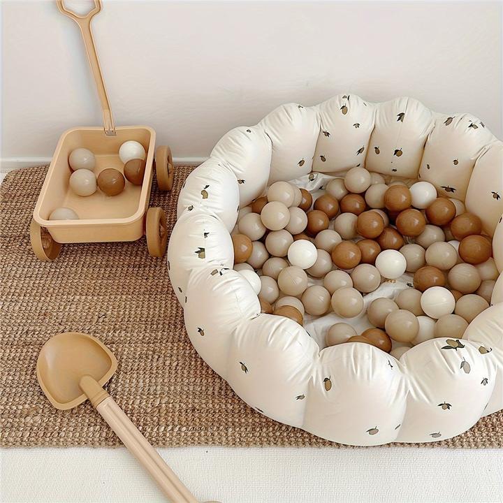 Image du produit Activity Board Cute Inflatable Kids Ball Pit - Multi-usage Portable Playpen - Toy Ocean Balls Pool, Sand and