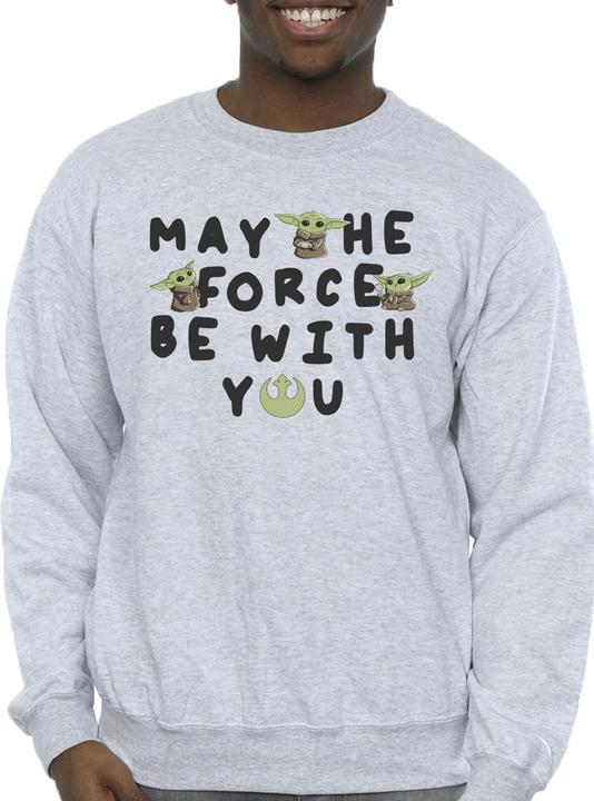 Produktbild Star Wars The Mandalorian Grogu May The Force Be With You Sweatshirt (S)