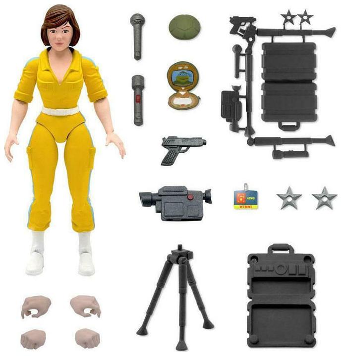 Super7 Teenage Mutant Ninja Turtles Ultimates Collectible Figures Wave 3 : April O"Neil