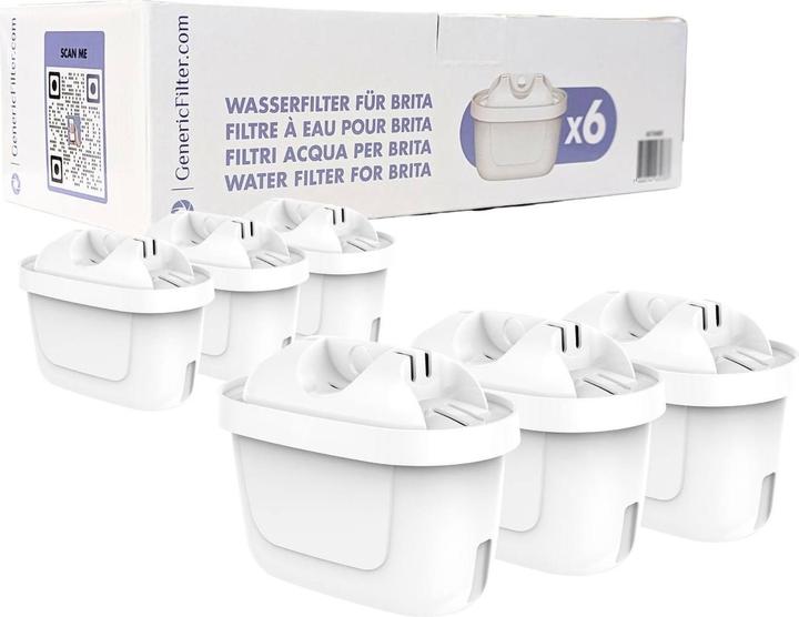Immagine prodotto GenericFilter Cartuccia filtro per acqua per Brita Maxtra+ (6 x)