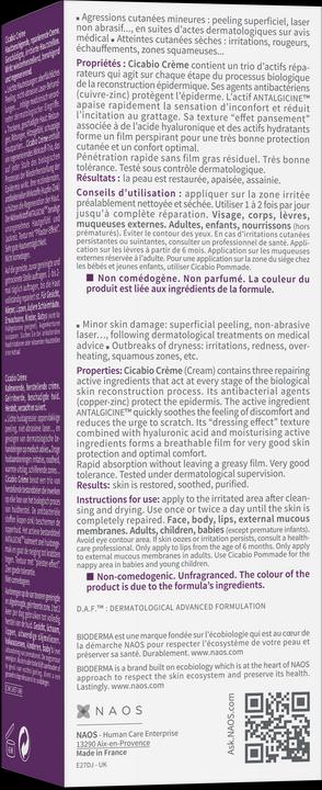 Actual product image Bioderma Cicabio (40 ml, Day cream)