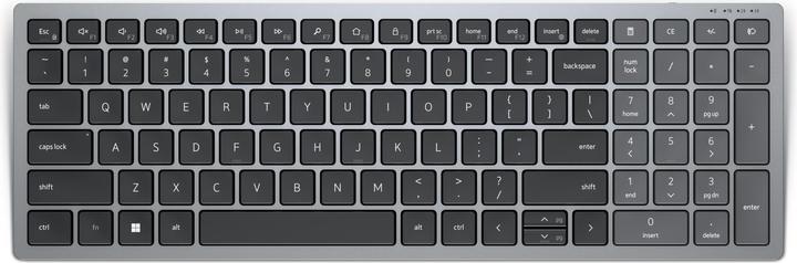 Produktbild Dell Compact Multi-Device Wireless Keyboard - KB740 - UK (QWERTY) (Eng. Int., Kabellos)