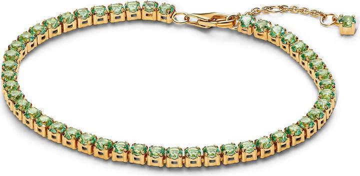 Pandora Funkelndes Grünes Tennisarmband