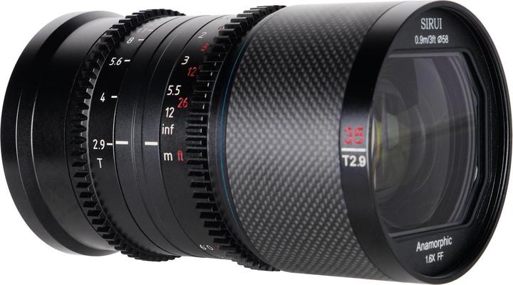 Image du produit Sirui Saturn 35mm T2.9 1.6x anamorph Sony E (Sony E, Plein format)