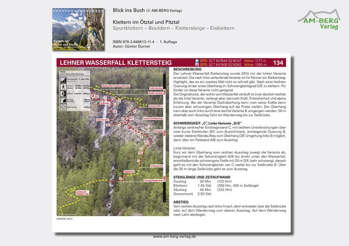 Image du produit Klettern im Ötztal und Pitztal (Allemand, Günter Durner, 2021)