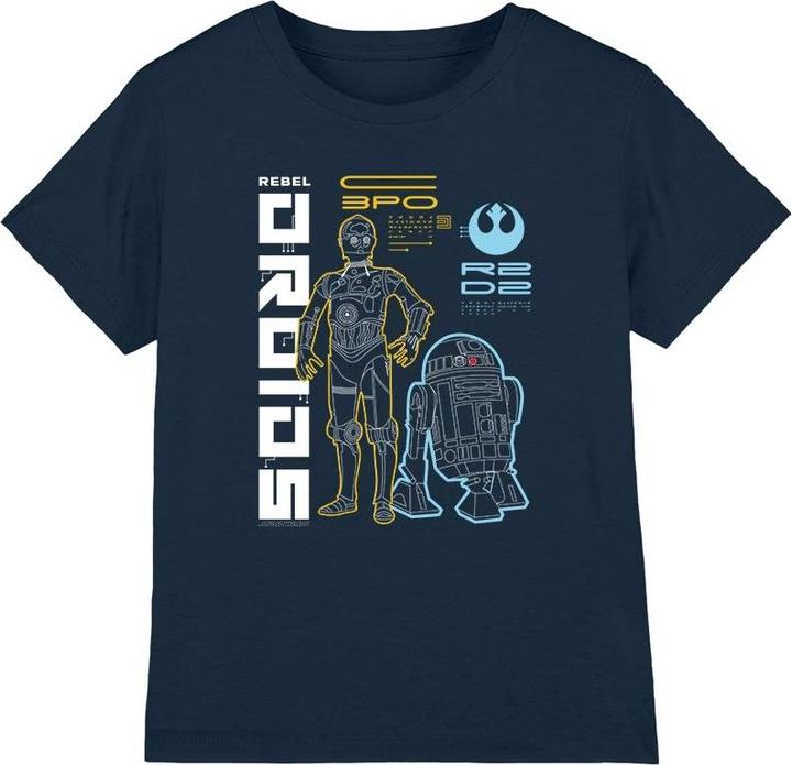 Image du produit Star Wars - T-shirt REBEL DROIDS - Enfant (116)