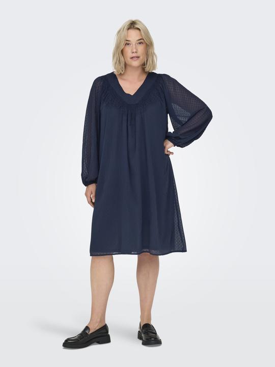 Actual product image Only Regular fit V-neck Elasticated cuffs Midi dress Dress (54)