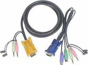 Productafbeelding Iogear 10 ft. PS/2 KVM-kabel voor