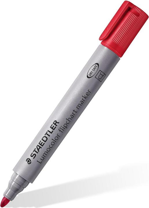 Productafbeelding Staedtler Lumocolor flipchart marker 356 Flipchart marker met ronde punten (Veelkleurig, 2 mm, 8 x)