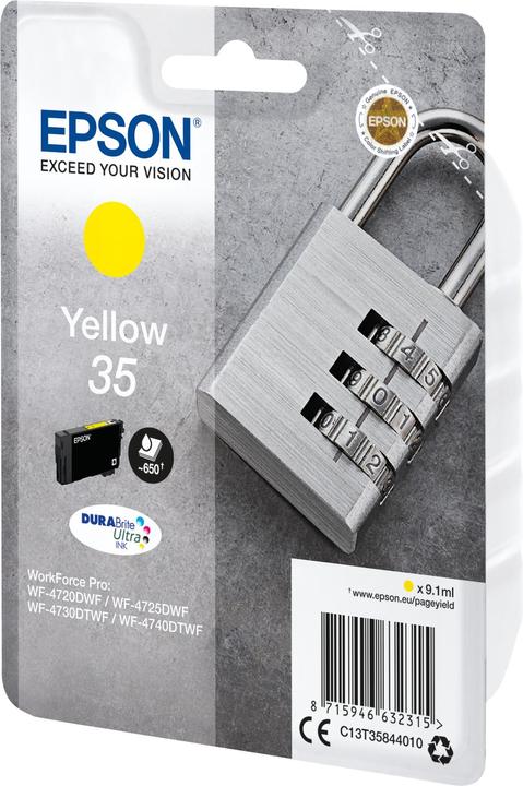 Epson Confezione Singola Giallo 35 (Y)