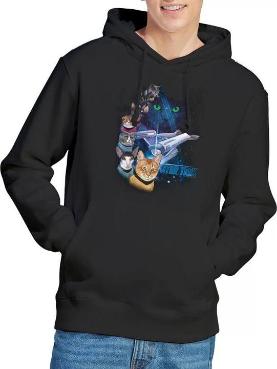 Immagine prodotto Feline Galaxy Felpa con Cappuccio Uomo (S)