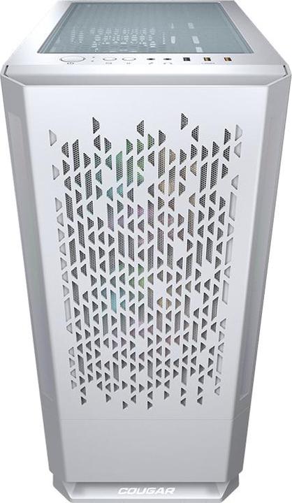 Image du produit Cougar Case MX430 Air RGB Blanc, Midi Tower, PC, Blanc, ATX, micro ATX, Mini-ITX, Gaming, HDD, Performance (ATX)